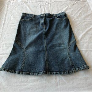 INC Jean Skirt Size 10 NWT